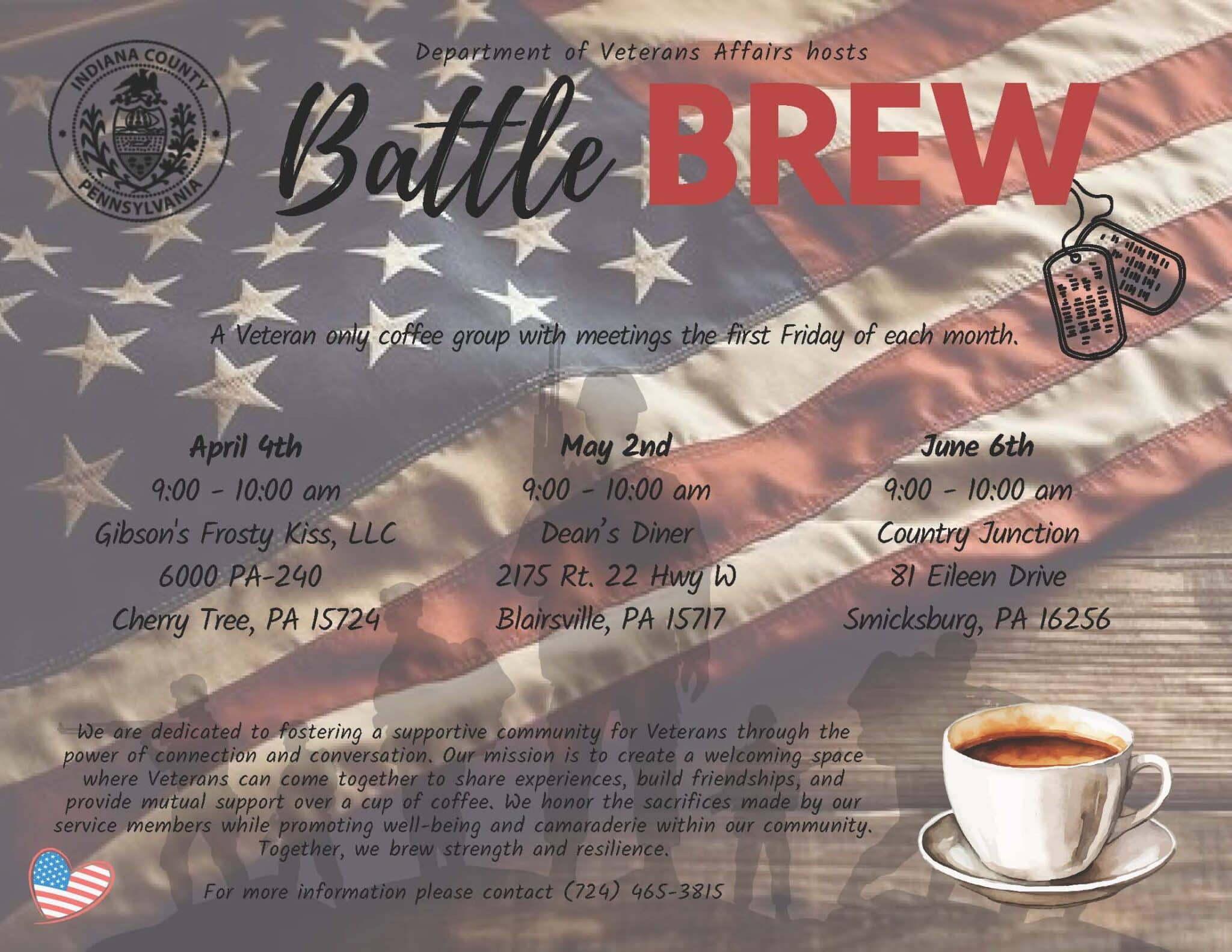 Battle Brew Flyer Apr-Jun 2025