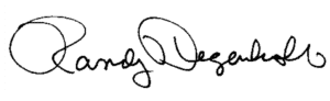 Randy Degenkolb sig