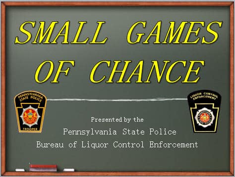 PA small games of chance